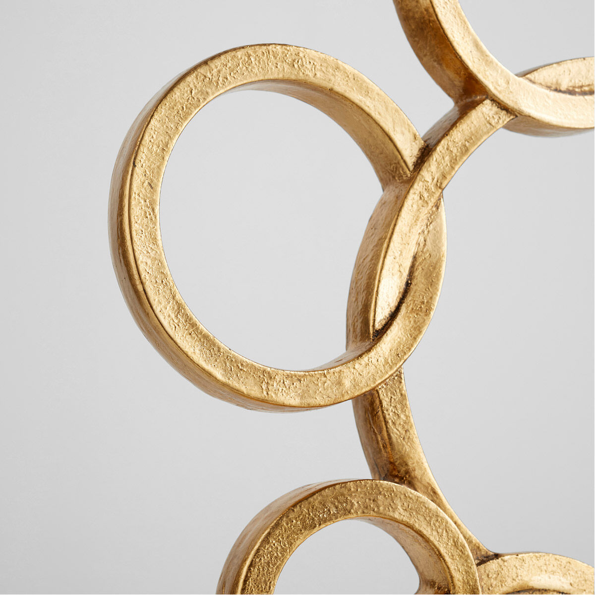 Cercles 39 inch 100.00 watt Silver and Gold Table Lamp Portable Light