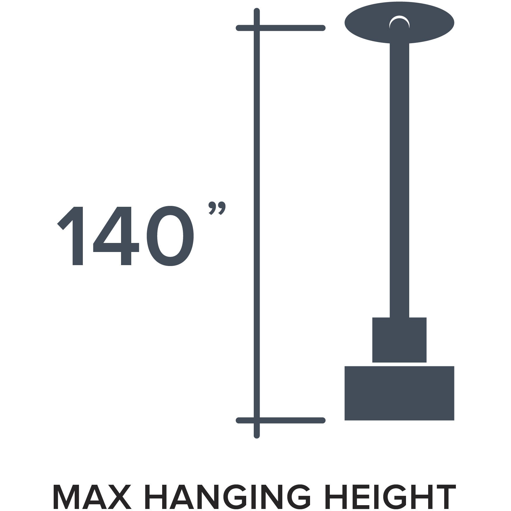 Evergreen Oasis LED 12 inch Matte Black Down Pendant Ceiling Light