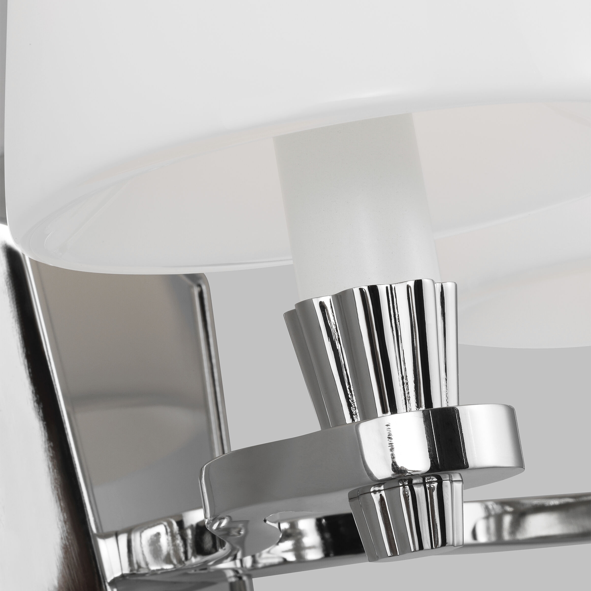 AH by Alexa Hampton Paisley 2 Light 14.5 inch Polished Nickel Vanity Light Wall Light