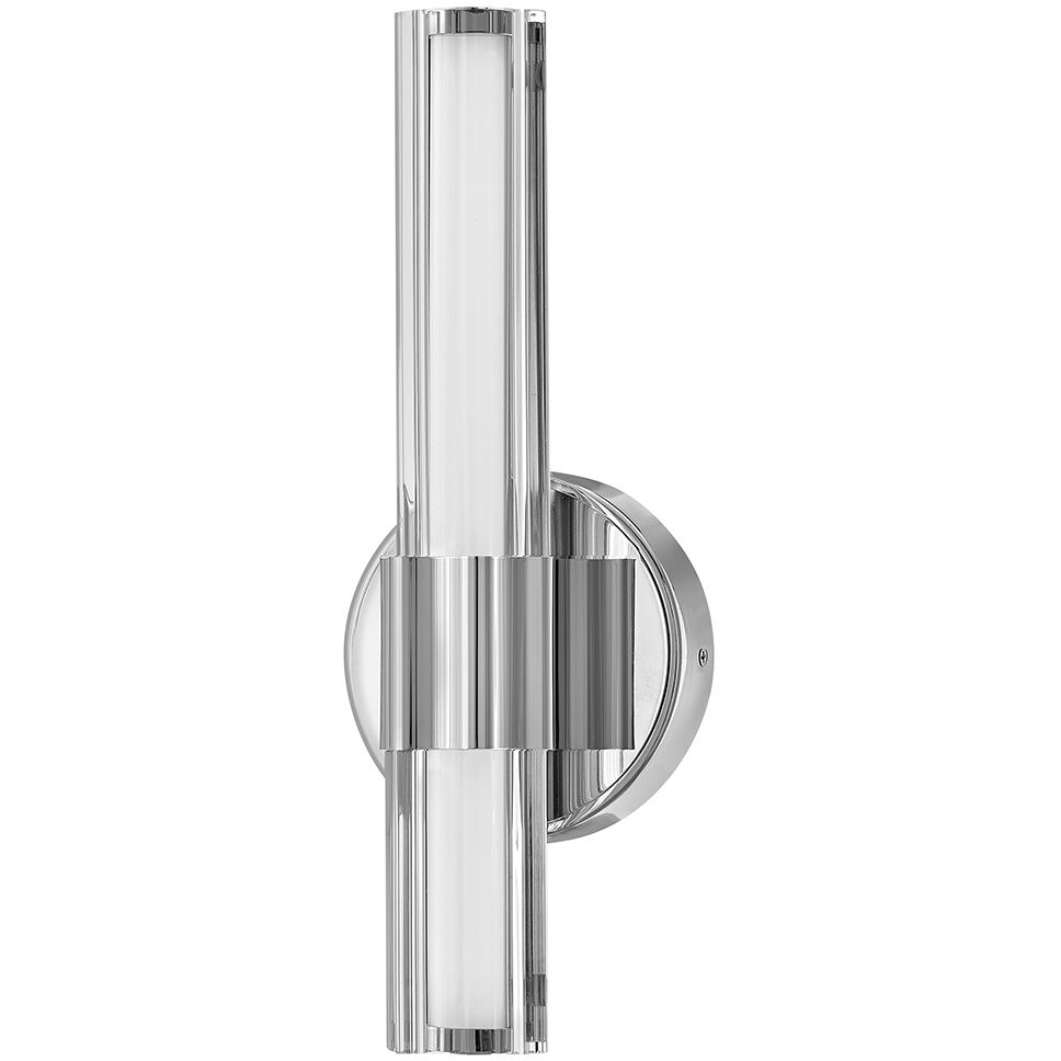 Georgette LED 5.25 inch Polished Nickel Bath Light Wall Light