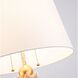 Madison 68 inch 60 watt Silver Floor Lamp Portable Light