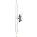 Monaco 2 Light 5 inch Polished Chrome ADA ADA Sconce Wall Light