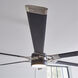 Loft 62 inch Midnight Black Ceiling Fan