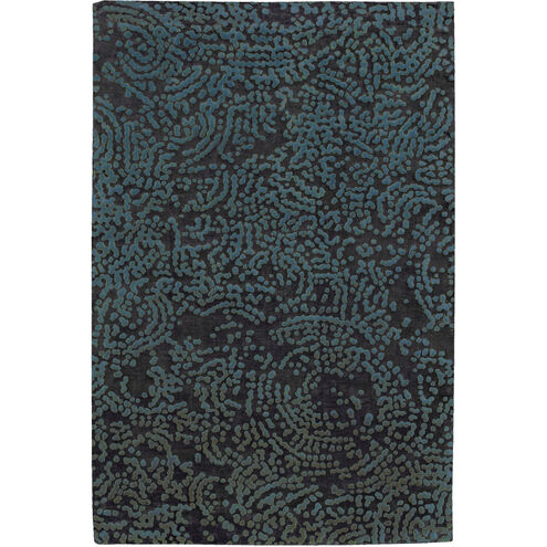 Shibui 96 X 60 inch Denim, Dark Brown, Taupe Rug