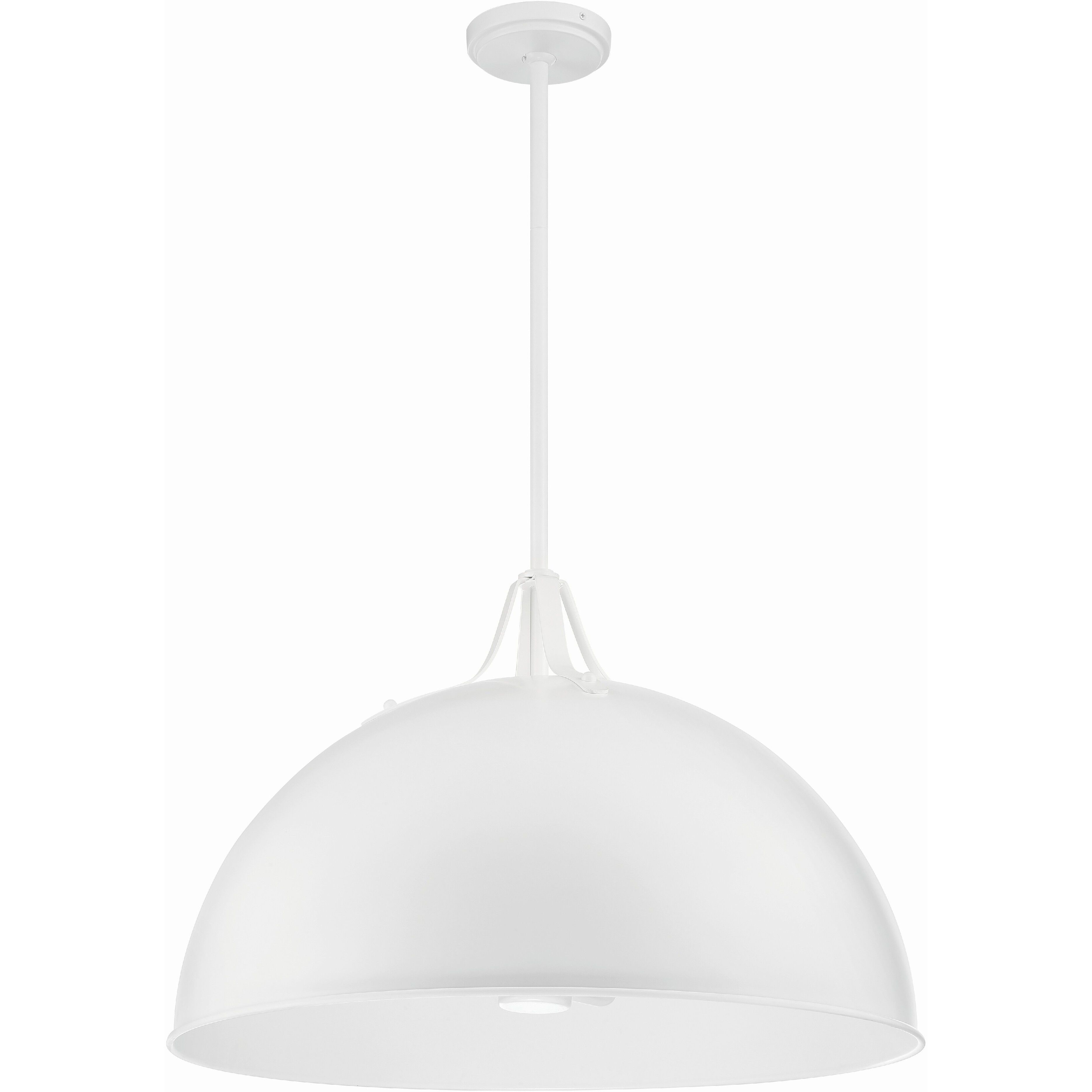 Soto 3 Light 23.5 inch White Pendant Ceiling Light