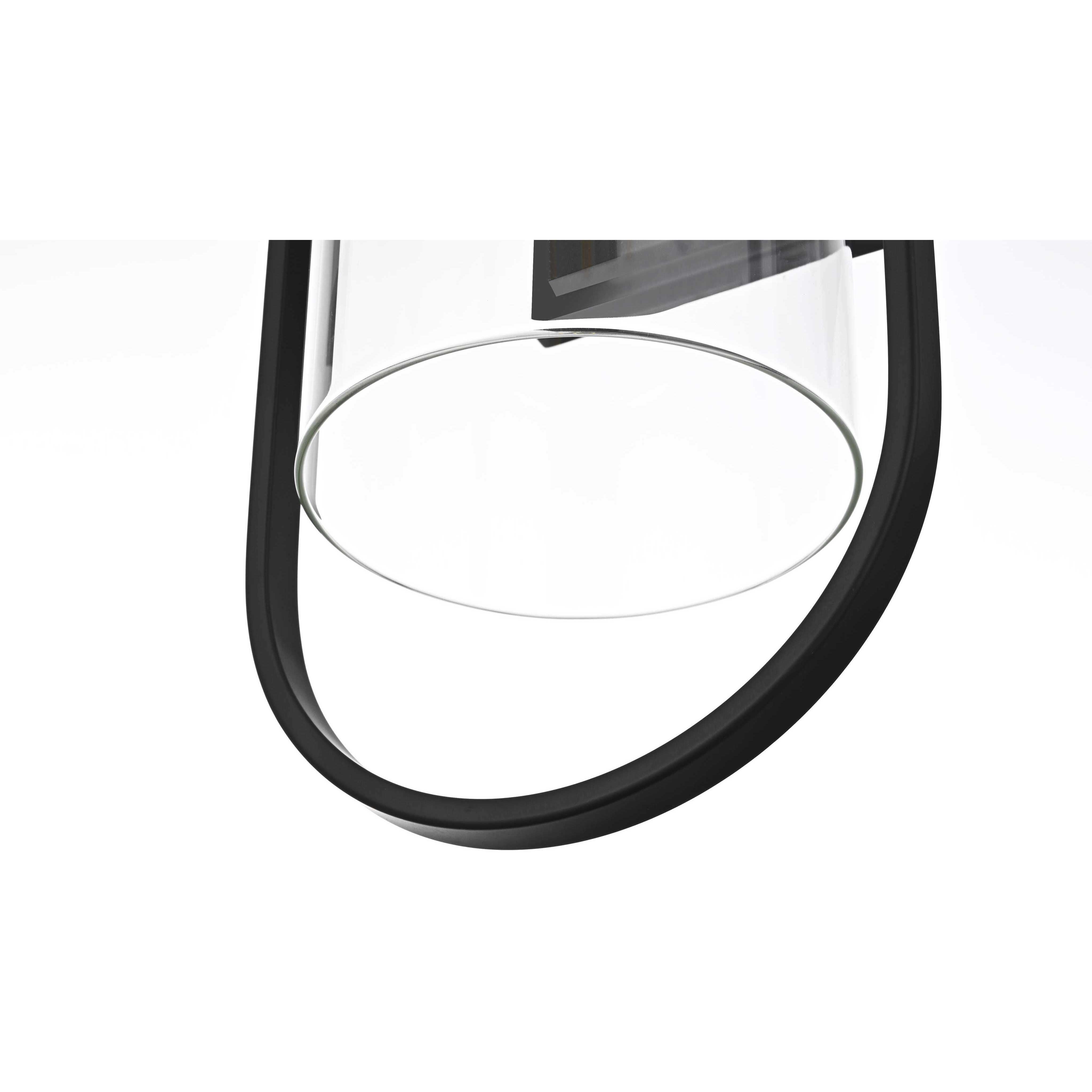 Jaxson 1 Light 20 inch Black Outdoor Wall Sconce