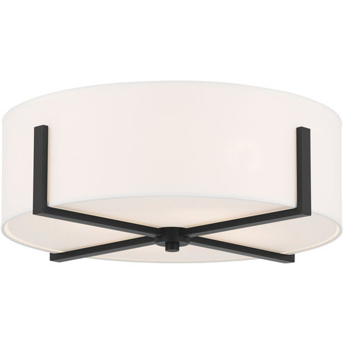 Malen LED 20 inch Black Flush Mount Ceiling Light