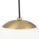 Atwell 1 Light 12 inch Brushed Bronze Pendant Ceiling Light, Large