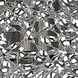 Snow 1 Light 8 inch Brushed Nickel Flushmount Ceiling Light