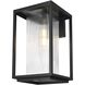 Ludlow 1 Light 19 inch Black Outdoor Wall Sconce