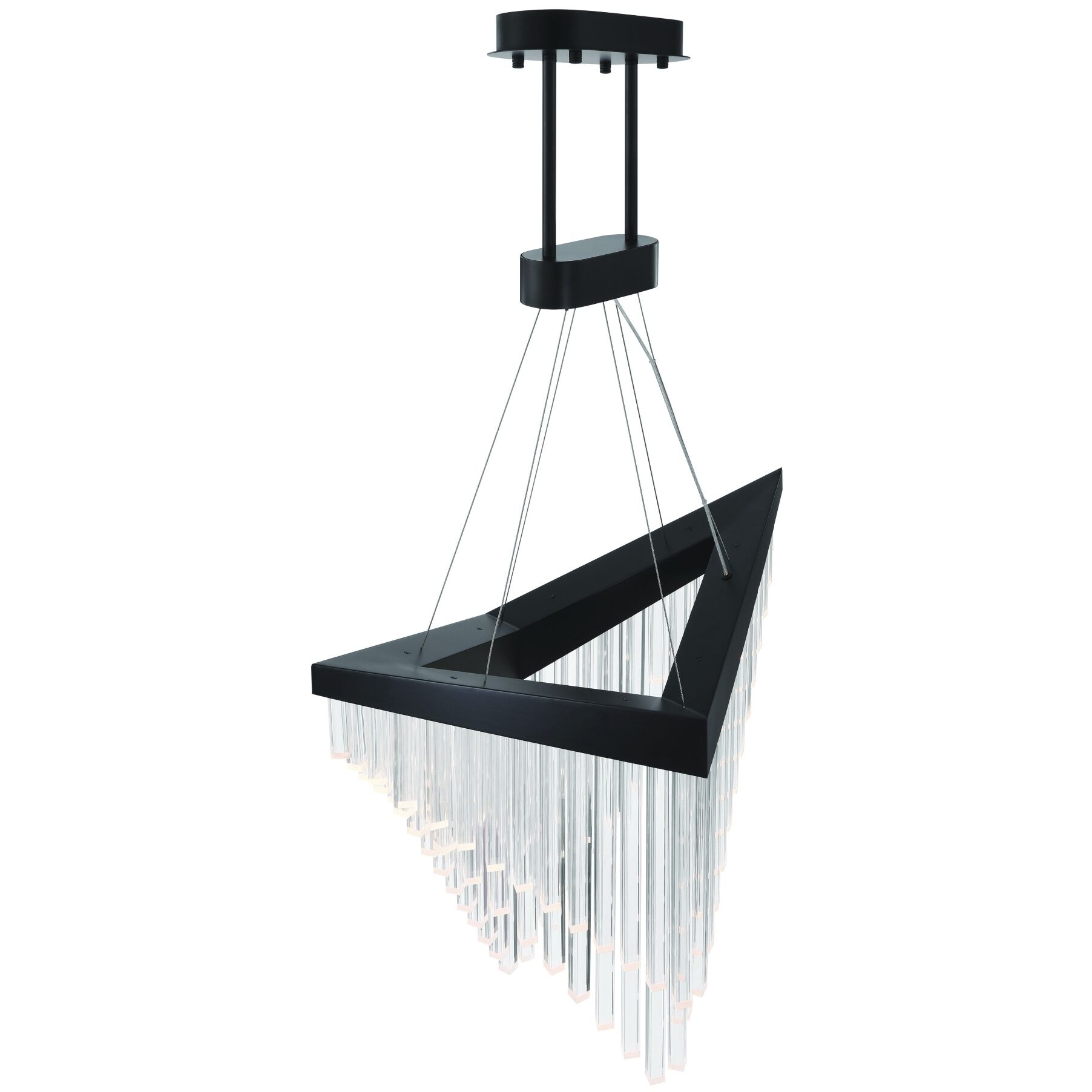 Vivien 1 Light 16 inch Black Chandelier Ceiling Light