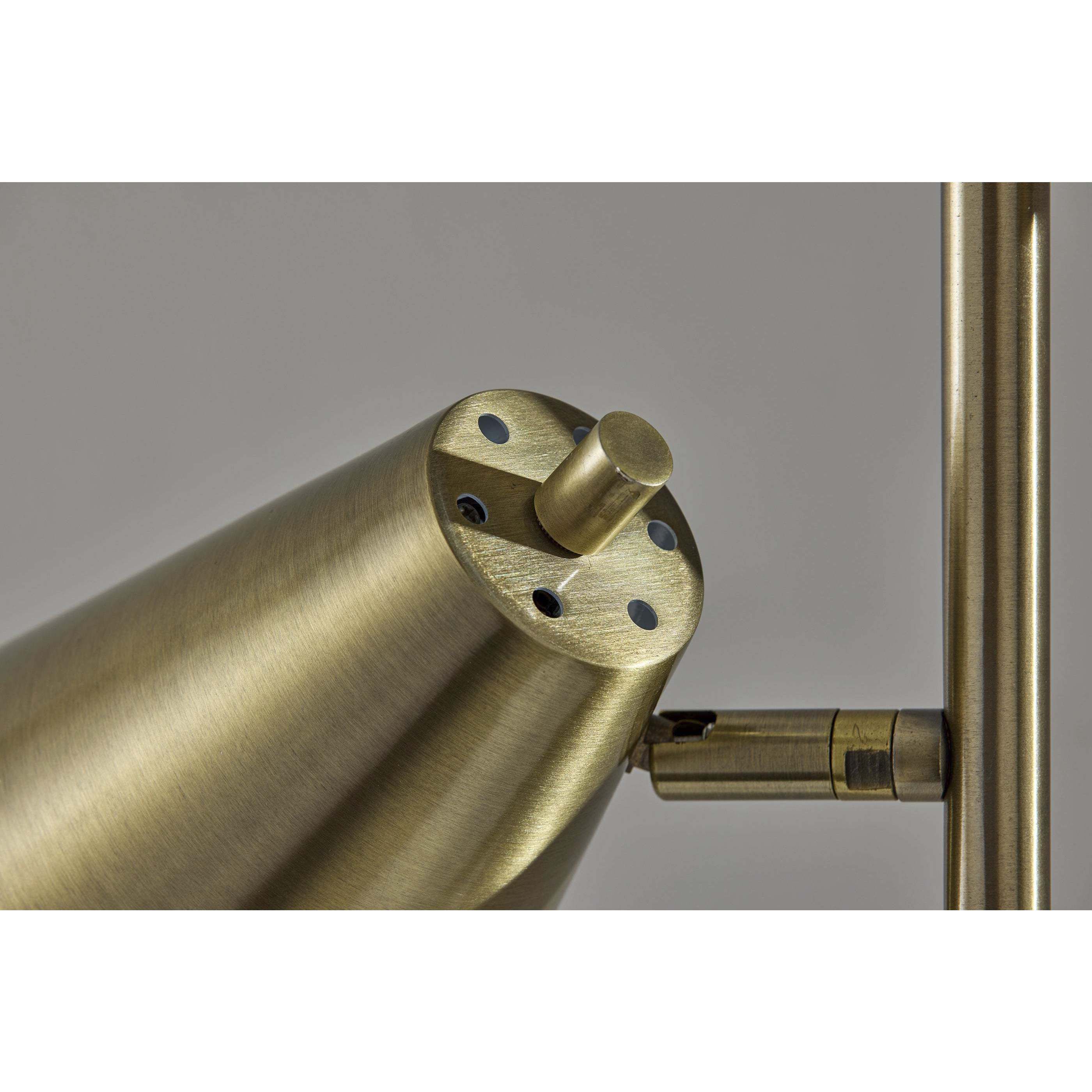 Josephine 24 inch 40.00 watt Antique Brass Desk Lamp Portable Light