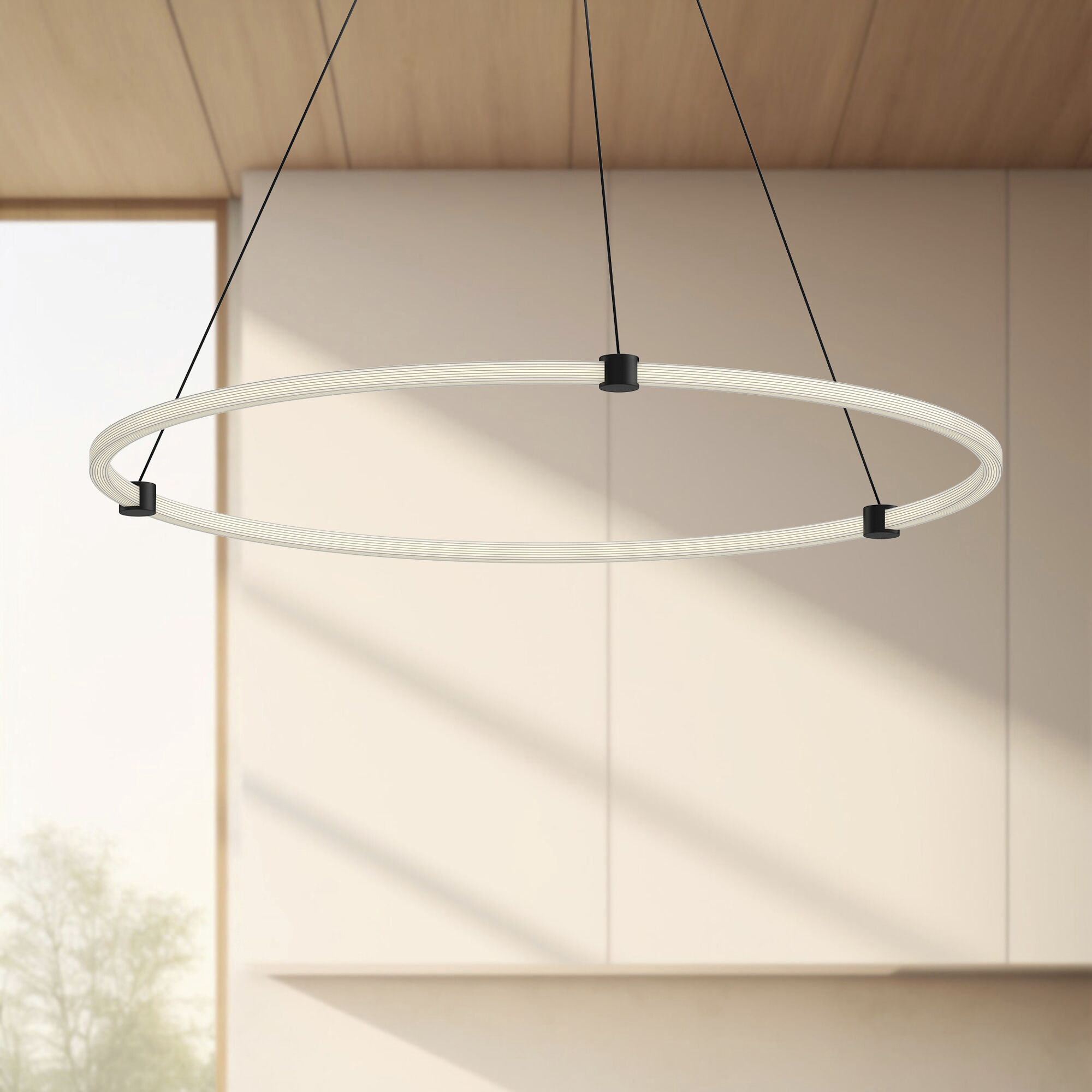 Bruni Pendant Ceiling Light in Black