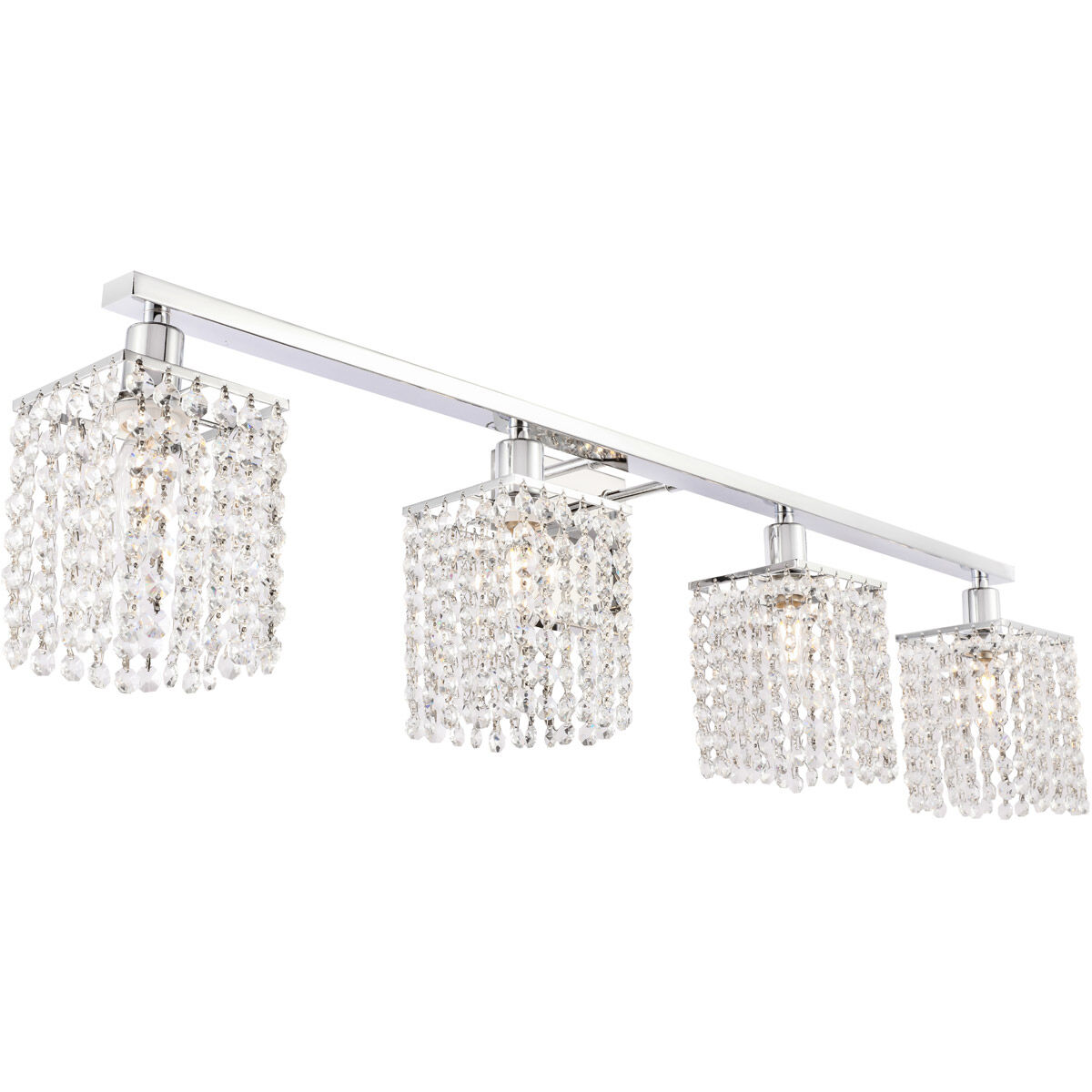 Phineas 4 Light 36 inch Chrome Wall sconce Wall Light