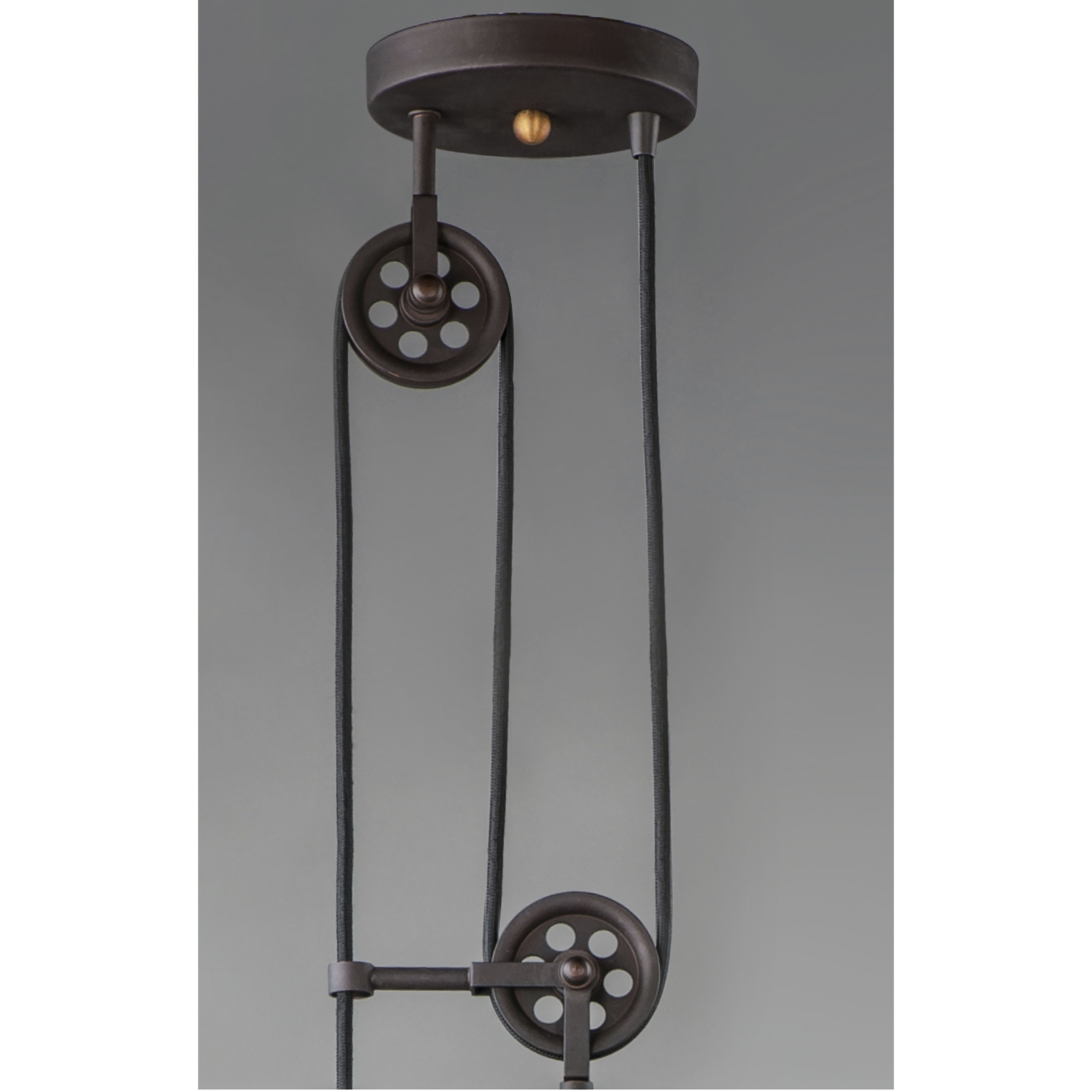 Tucson 1 Light 16 inch Oil Rubbed Bronze/Weathered Wood Single Pendant Ceiling Light