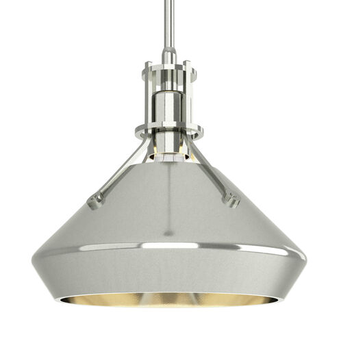 Henry 1 Light 10 inch Sterling and Sterling Pendant Ceiling Light