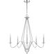 Norwich 5 Light 30 inch Chrome Chandelier Ceiling Light