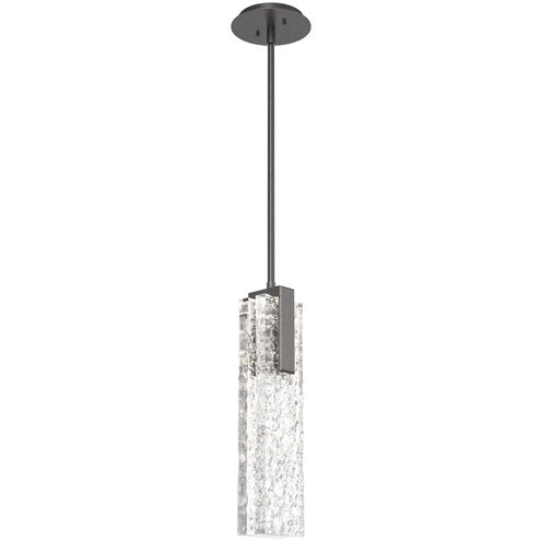 Glacier LED 3.5 inch Graphite Pendant Ceiling Light in 2700K LED