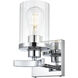 Saanvi 1 Light 5 inch Chrome Bath Sconce Wall Light
