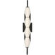 Geode 4 Light 27 inch Matte Black Outdoor Wall Light