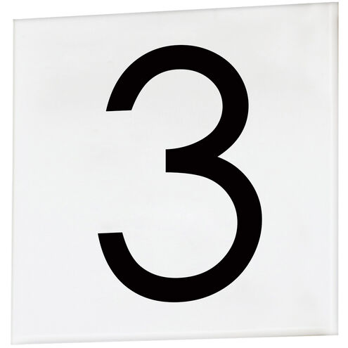 Address White Square Tile