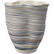 Undulation 13 X 11 inch Vase
