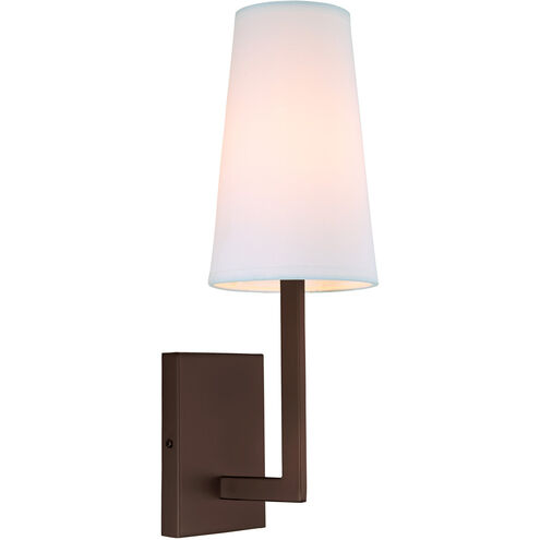 Sullivan 1 Light 6 inch Oil Rubbed Bronze Wall Sconce Wall Light