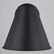 Smith LED 8 inch Textured Black Outdoor Wall