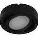 Josh 12 LED 3 inch Black Adjustable LED Puck Light in 3000K, 12V