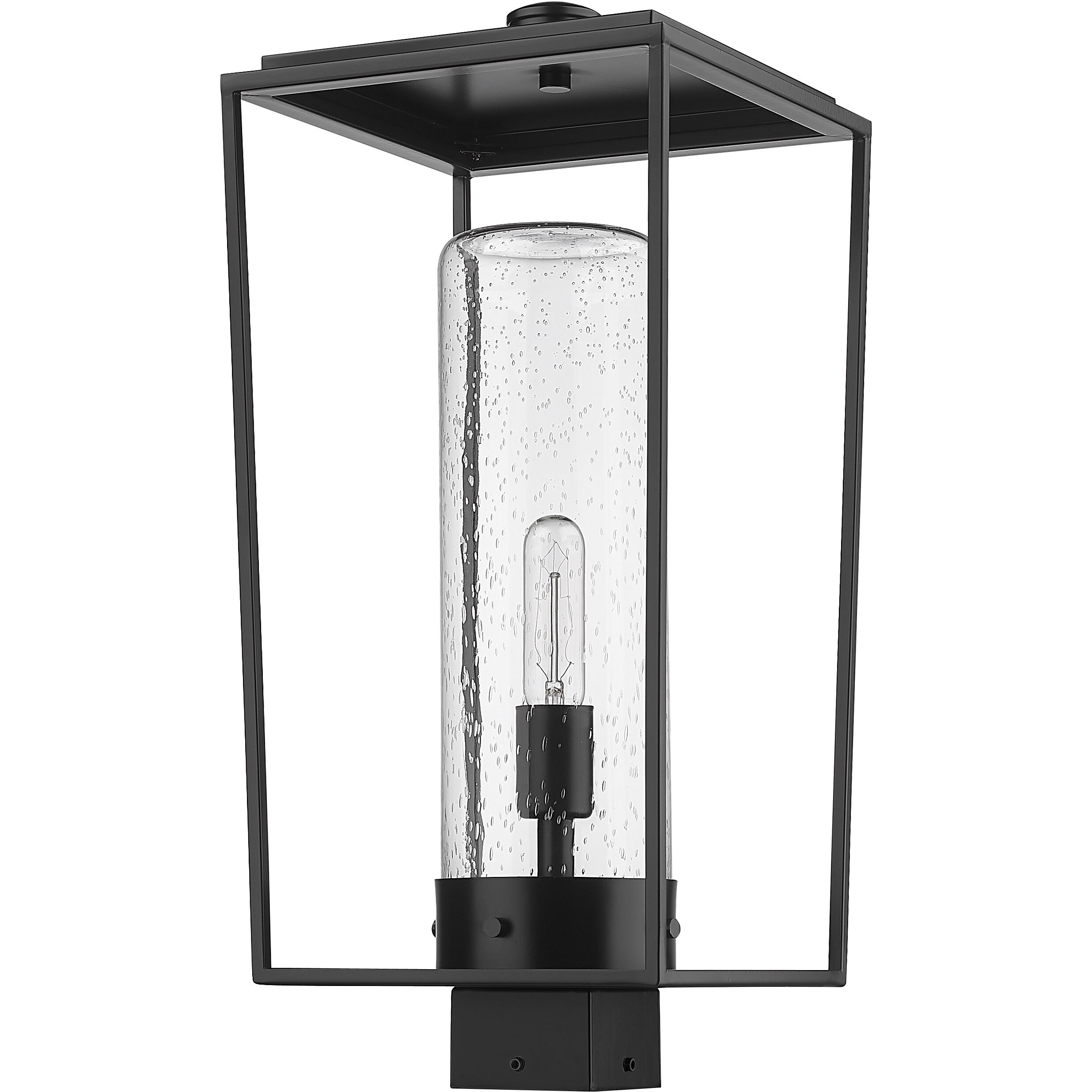 Sheridan 1 Light 22.25 inch Black Outdoor Post Mount Fixture