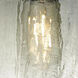 Brookhaven Cloche 1 Light 7 inch Brushed Satin Nickel Semi-Flush Mount Ceiling Light in Slate Glass