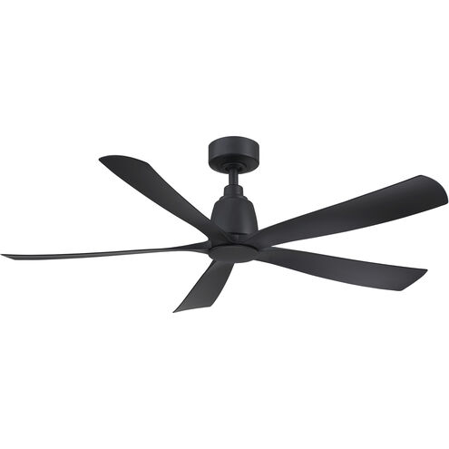 Kute5 52 52 inch Black Indoor/Outdoor Ceiling Fan