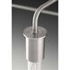 Calder 6 Light 30.5 inch Brushed Nickel Chandelier Ceiling Light, Design Series