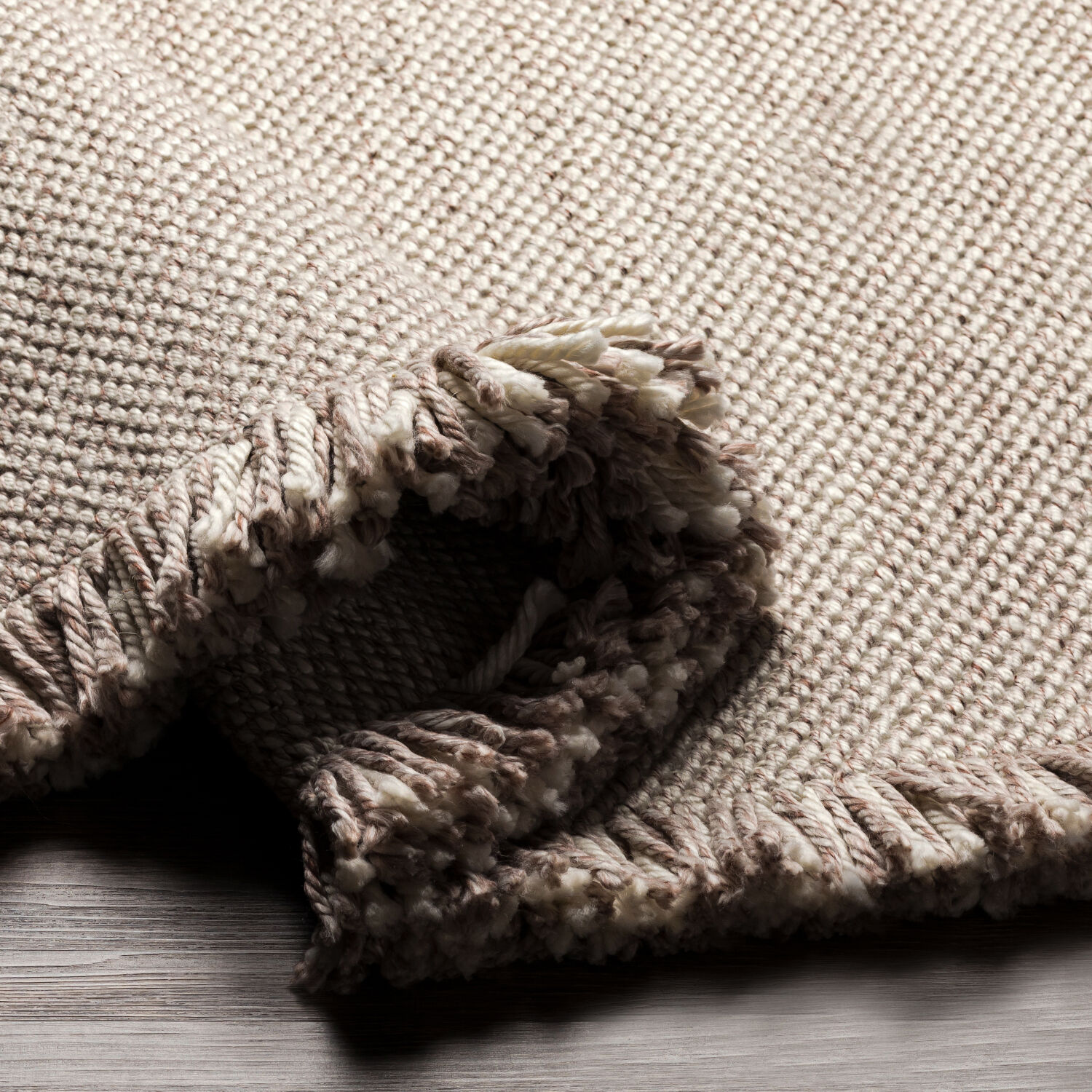 Azalea 120 X 96 inch Taupe Rug in 8 x 10, Rectangle