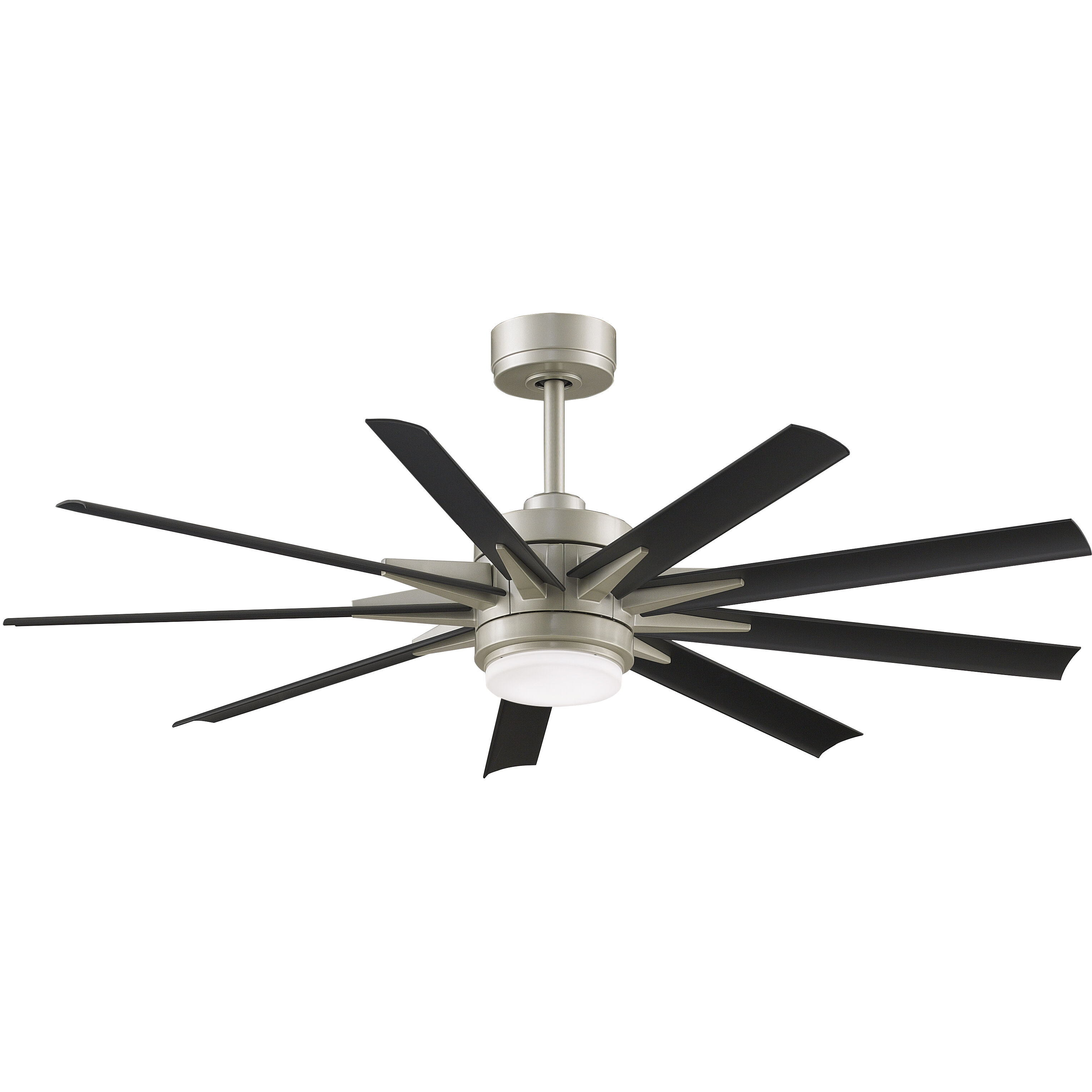 Odyn Custom 8.27 inch Brushed Nickel Fan Motor Only, Blades Sold Separately
