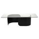 Varicka 66 X 30 inch Matte Black Coffee Table