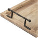 Ellwood Natural with Black Tray, Set of 2