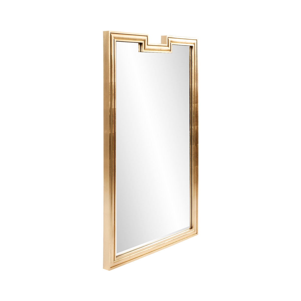 Danube 48 X 30 inch Bright Gold Wall Mirror