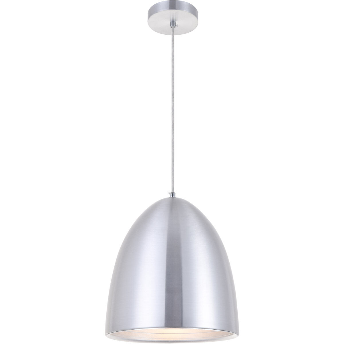 Circa 1 Light 11.5 inch Burnished Nickel Pendant Ceiling Light