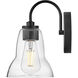 Vera LED 8 inch Black Bath Light Wall Light