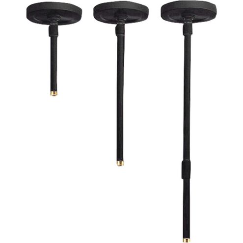Aluminum Cylinder Black Outdoor Pendant Mounting Kit