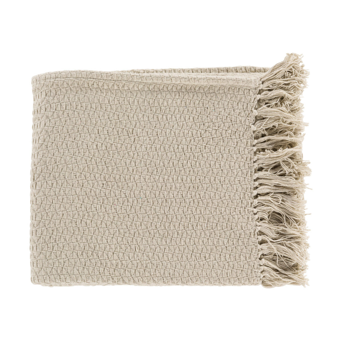 Tressa 60 X 50 inch Off-White Throw