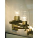 Crosby 3 Light 23 inch Natural Brass Bath Light Wall Light