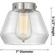 Fulton 35 inch 60.00 watt Satin Nickel Swing Arm Wall Light, Franklin Restoration