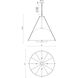 Alora Mood Crosby 4 Light 33 inch Matte Black Chandelier Ceiling Light