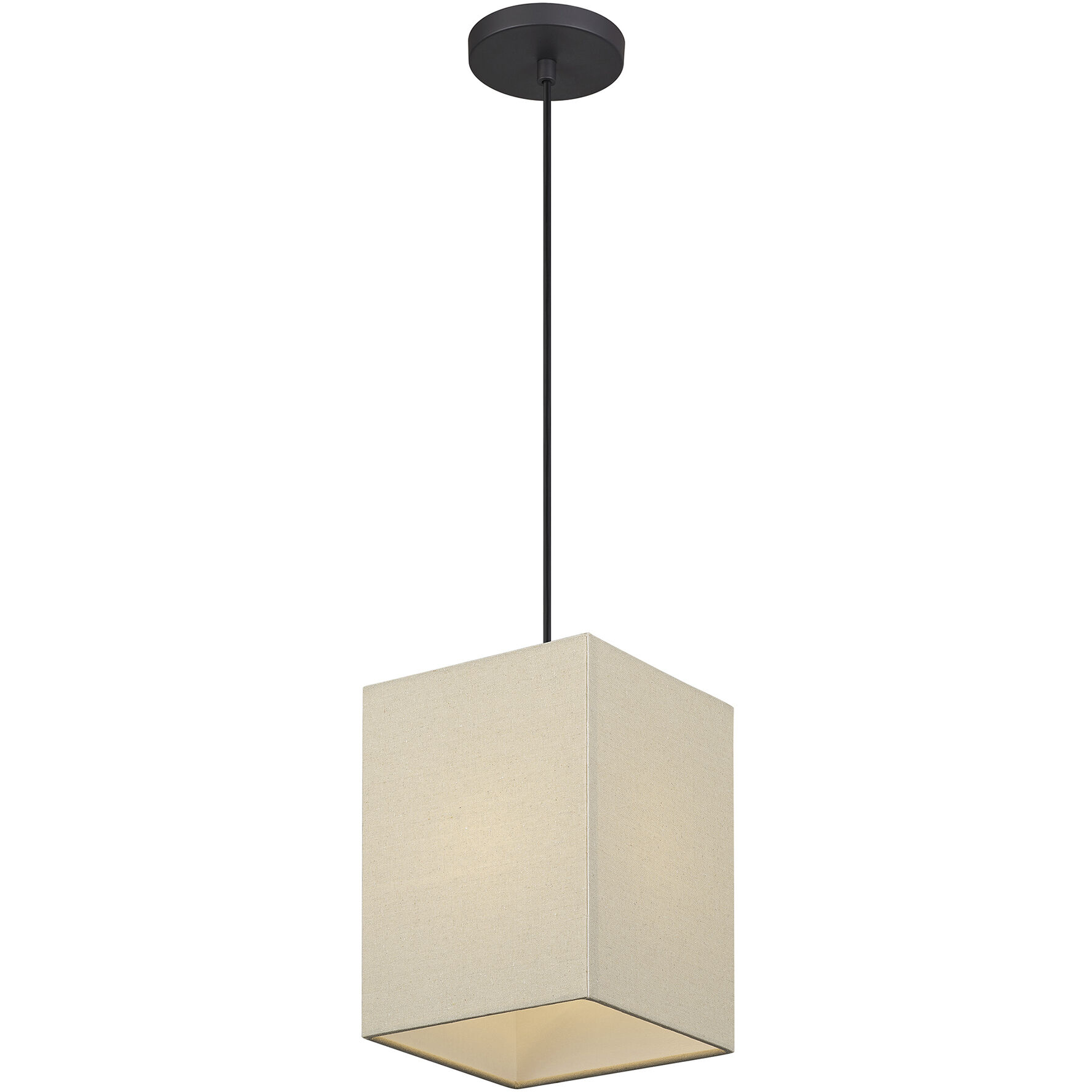 Summit 1 Light 8 inch Bronze Pendant Ceiling Light