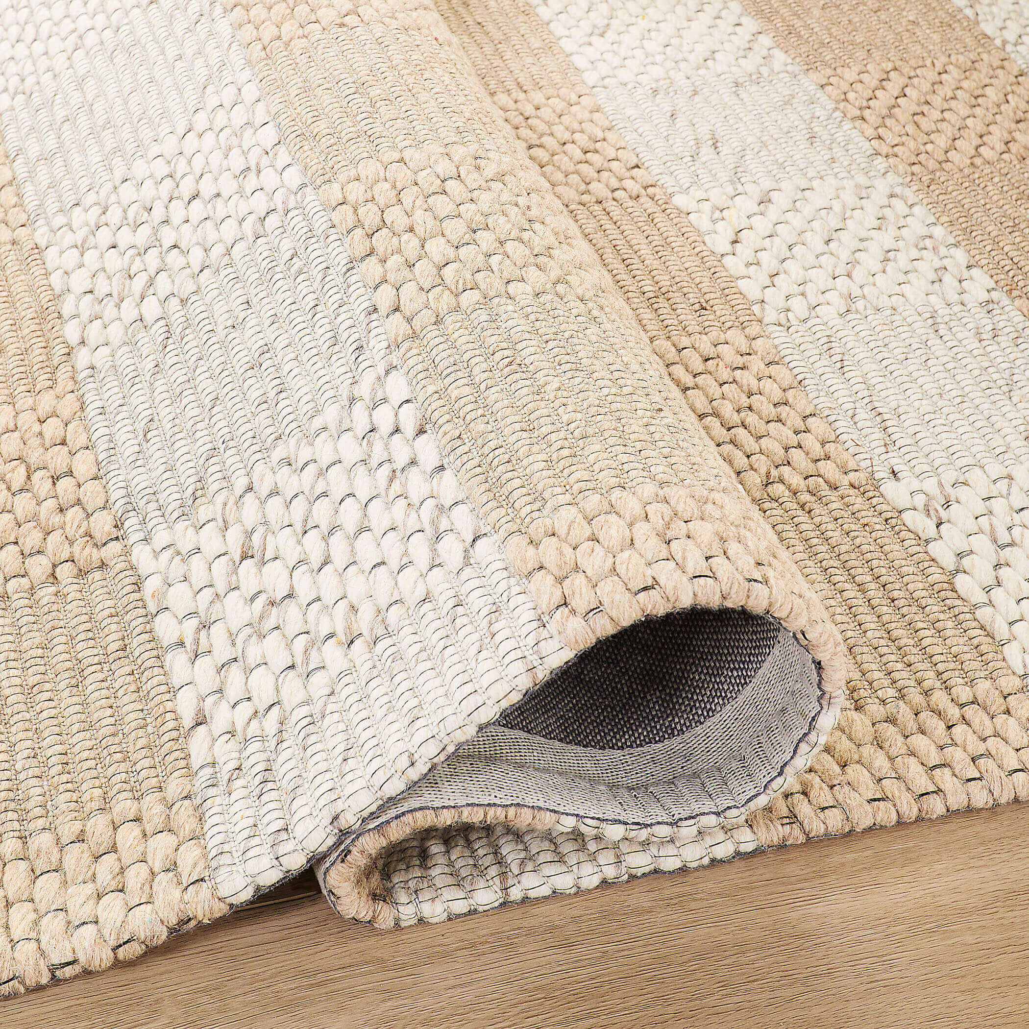 Jaya 90 X 63 inch Neutral Rug in 5 x 7