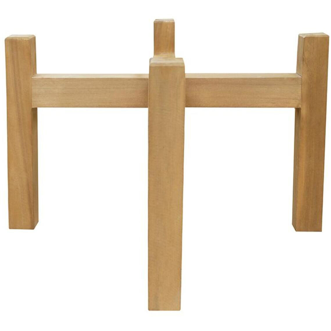 Acacia Natural Wood Planter Stand