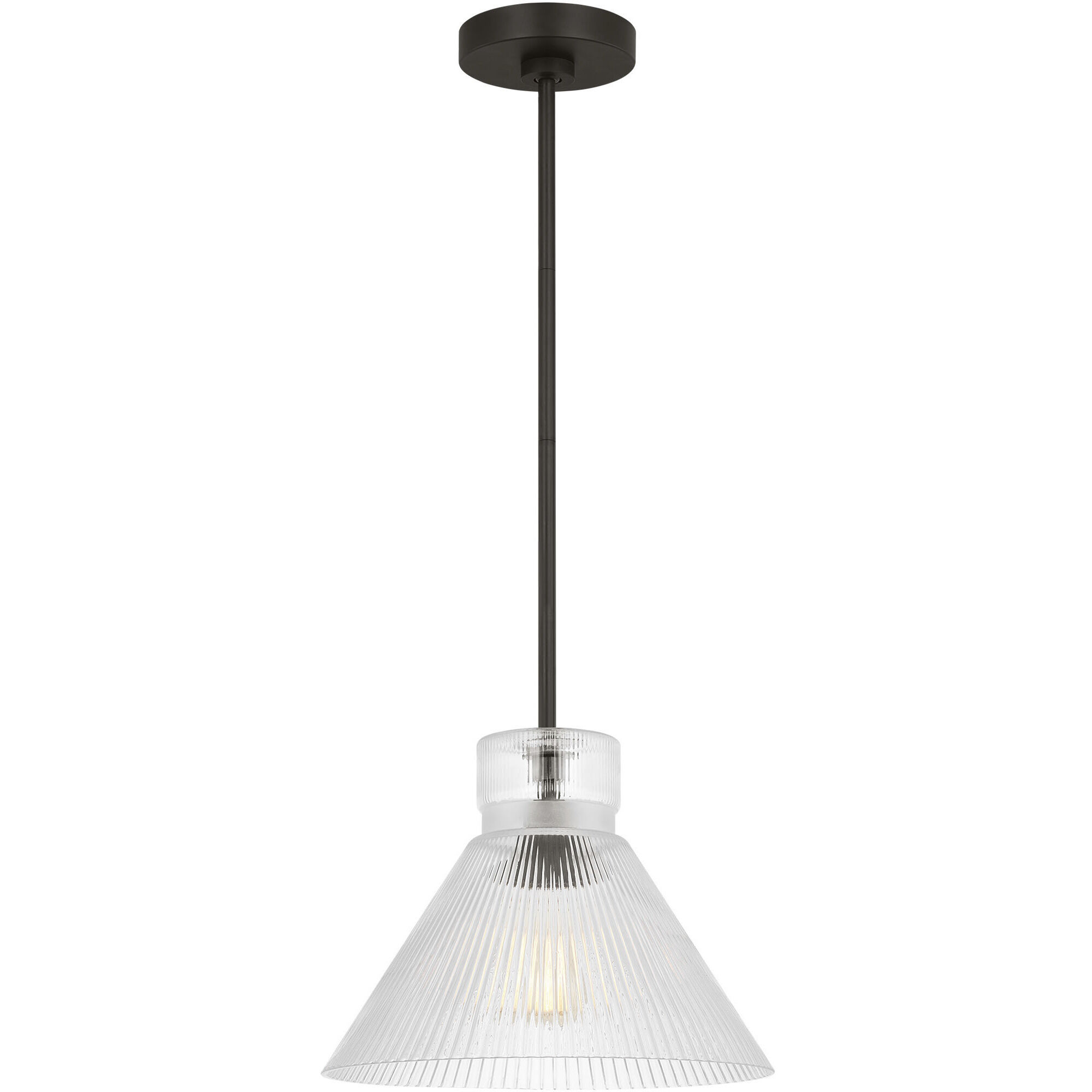 Drew & Jonathan Liouet 1 Light 12 inch Midnight Black Pendant Ceiling Light, Medium