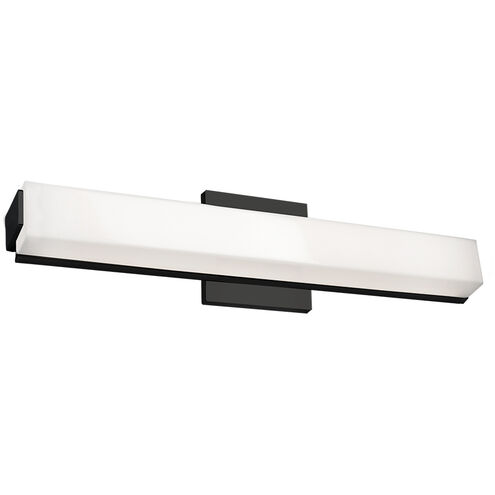 Latitude LED 20.75 inch Black Bath Vanity Light Wall Light